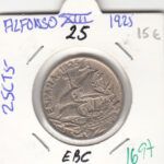 CRE1697 MONEDA ESPAÑA 25 CENTIMOS 1925