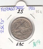 CRE1697 MONEDA ESPAÑA 25 CENTIMOS 1925