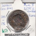 CRE1657 MONEDA ROMANA SESTERCIO FILIPO II 244-246 d.C