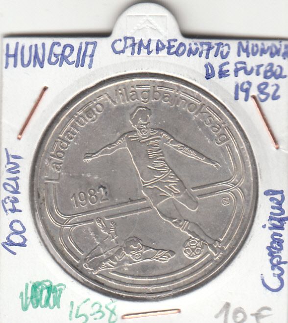 imagen-13-12045.jpg CR1538 MONEDA HUNGRIA 100 FORINT 1982 MBC - Imagen 1