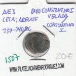 CRE1507 Ae3 Arelate Constantino I Divinizado 337-340