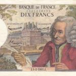 CRBX0213 BILLETE FRANCIA 00 FRANCOS 1965 MBC