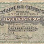 CRBX246 BILLETE MEXICO 50 PESOS 1914 BC