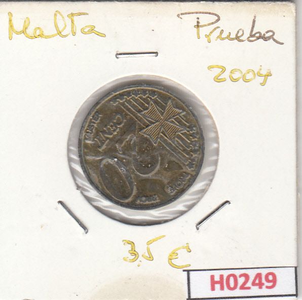 imagen-13-12448.jpg H0249 MONEDA MALTA 20 CENTIMOS 2004 PROOF - Imagen 1