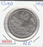 H0201 MONEDA CUBA 1 PESO 1995 SIN CIRCULAR