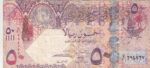 CRBX0277 BILLETE QATAR 50 RIYALS BC