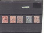CRSEXT0498 SELLOS FRANCIA Nº CAT 124-8 USADOS