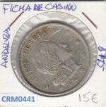 CRM0441 FICHA DE CASINO ANDALUZA 5 PESETAS