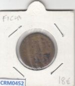 CRM0452 FICHA SIN IDENTIFICAR 1 PESETA