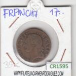 CR1595 MONEDA FRANCIA LUIS XVI 17XX MC