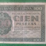 CRBS0744 BILLETE ESPAÑA 100 PESETAS 1936 BC
