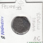 CRE2061 MONEDA ESPAÑA FELIPE III 8 MARAVEDIS RESELLO SEGOVIA