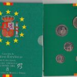CRC0028 CARTERA MONEDAS ESPAÑA PESETAS 1993 NUEVA