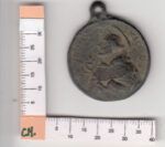 CRM0498 MEDALLA RELIGIOSA SAN FRANCISCO - BRONCE MBC