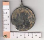 CRM0500 MEDALLA RELIGIOSA SANTA TERESA - BRONCE MBC