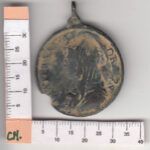 CRM0500 MEDALLA RELIGIOSA SANTA TERESA - BRONCE MBC