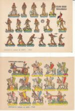 L025 LOTE DE 16 RECORTABLES DE EPOCA EN PERFECTO ESTADO Y TODOS DIFERENTES