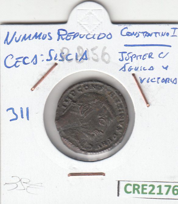 imagen-13-13364.jpg CRE2176 MONEDA ROMANA AE3 CONSTANTINO I VER DESCRIPCION EN FOTO - Imagen 1
