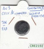 CRE2192 MONEDA ROMANA AE3 CONSTANTINO II VER DESCRIPCION EN FOTO