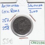 CRE2194 MONEDA ROMANA ANTONINIANO SALONINA VER DESCRIPCION EN FOTO