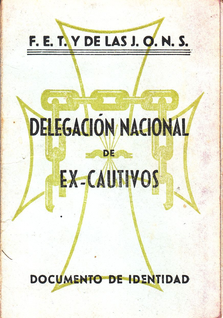 imagen-13-13398.jpg CRTAR018 DOCUMENTO DE IDENTIDAD DE EX-CAUITVO DE LA GUERRA CIVIL - Imagen 1