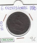 CRE2209 MONEDA ESPAÑA GOBIERNO PROVISIONAL 10 CENTIMOS 1870