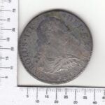 CRBAN223 MONEDA ESPAÑA 8 REALES CARLOS III MEXICO 1780