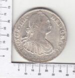CRBAN235 MONEDA ESPAÑA 8 REALES CARLOS IV MEXICO 1805
