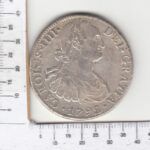 CRBAN239 MONEDA ESPAÑA 8 REALES CARLOS IV MEXICO 1792