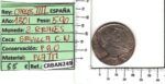 CRBAN249 MONEDA ESPAÑA 2 REALES 1801 CARLOS IV SEVILLA