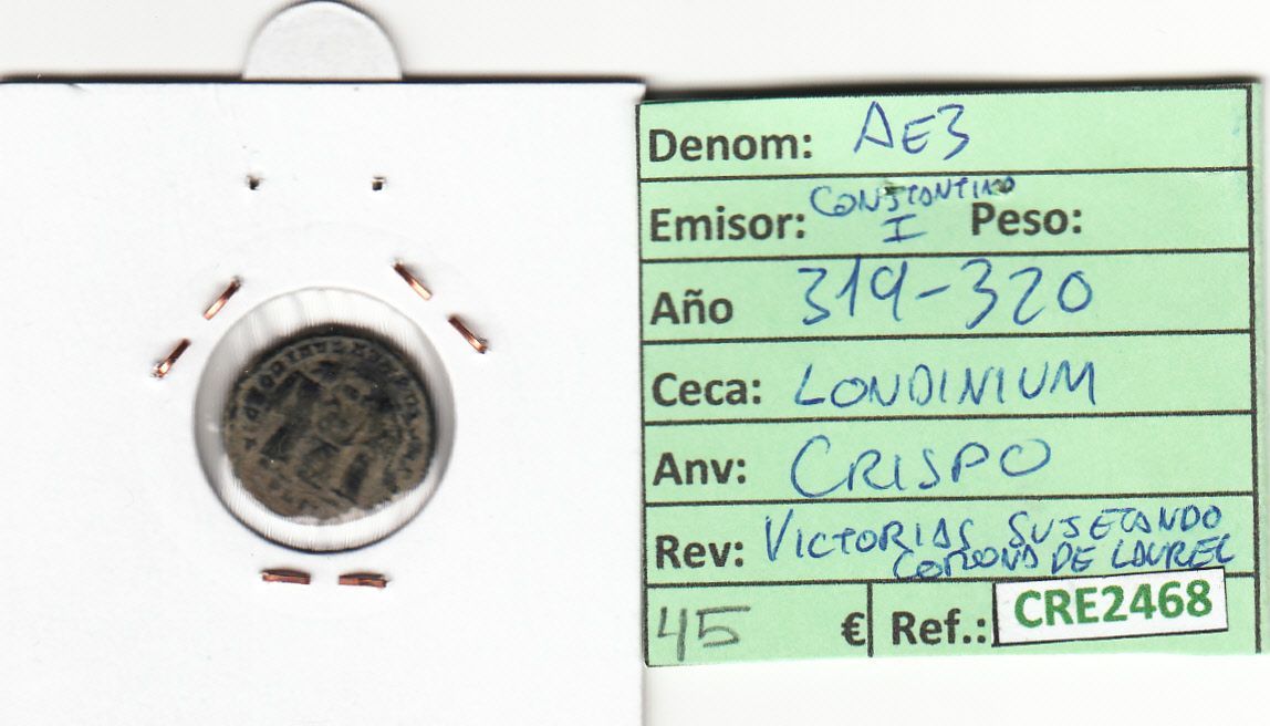imagen-13-14442.jpg CRE2468 MONEDA IMPERIO ROMANA AE3 VER DESCRIPCION EN FOTO - Imagen 1