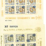 CRSPA016  ESPAÑA VIÑETAS PATRIOTICAS 2 HB 2º AÑO TRIUNFAL XX SIN CHARNELA