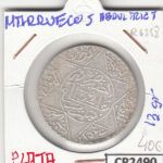 CR2490 MONEDA MARRUECOS 1321 PLATA
