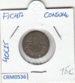 CRM0536 FICHA CONSUMO 40 CTS