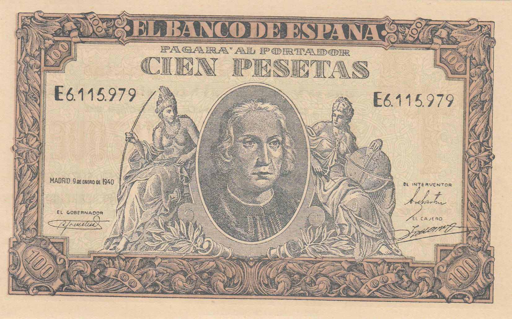imagen-13-15568.jpg CRBL0289 VALE ANTIGUO DE SEVILLA 100 PESETAS NUEVO MUY RARO - Imagen 1