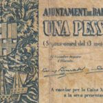 CRBL0101 BILLETE ESPAÑA LOCAL BARCELONA 1 PESETA 1937 BC