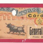 CRBL0111 ENTRADA DE TOROS 1959 CORDOBA