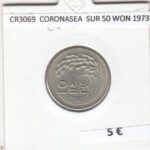 CR3069 MONEDA COREA DEL SUR 50 WON 1973 BC