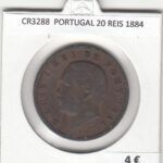 CR3288 MONEDA PORTUGAL 20 REIS 1884 MBC