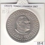 CR3373 MONEDA TONGA 1 PAANGA 1967 MBC