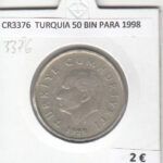 CR3376 MONEDA TURQUIA 50 BIN PARA 1998 MBC