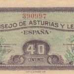 CRBL0115 BILLETE LOCAL ASTURIAS 40 CTS MBC