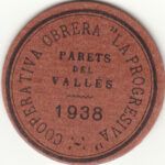 CRBL0149 FICHA 5 PESETAS COOP. OBRERA LA PROGRESIVA MBC