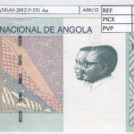 BILLETE ANGOLA 5 KWANSAS 2012 P-151 SERIE YA SIN CIRCULAR