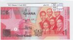 BILLETE GHANA 1 CEDI 2010 P-37b.2 SIN CIRCULAR