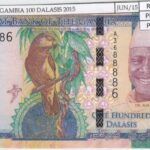 BILLETE GAMBIA 100 DALASIS 2015 P-35a SIN CIRCULAR