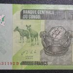 BILLETE CONGO 1.000 FRANCOS 2013 P-101b.2 SIN CIRCULAR