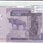 BILLETE CONGO 10.000 FRANCOS 2013 P-103b SIN CIRCULAR