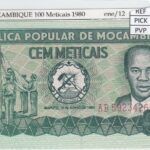CRJ0009 BILLETE MOZAMBIQUE 100 METICAIS 1980 P-126 SIN CIRCULAR
