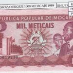 CRJ0534 BILLETE MOZAMBIQUE 1.000 METICAIS 1989 P-132c SIN CIRCULAR